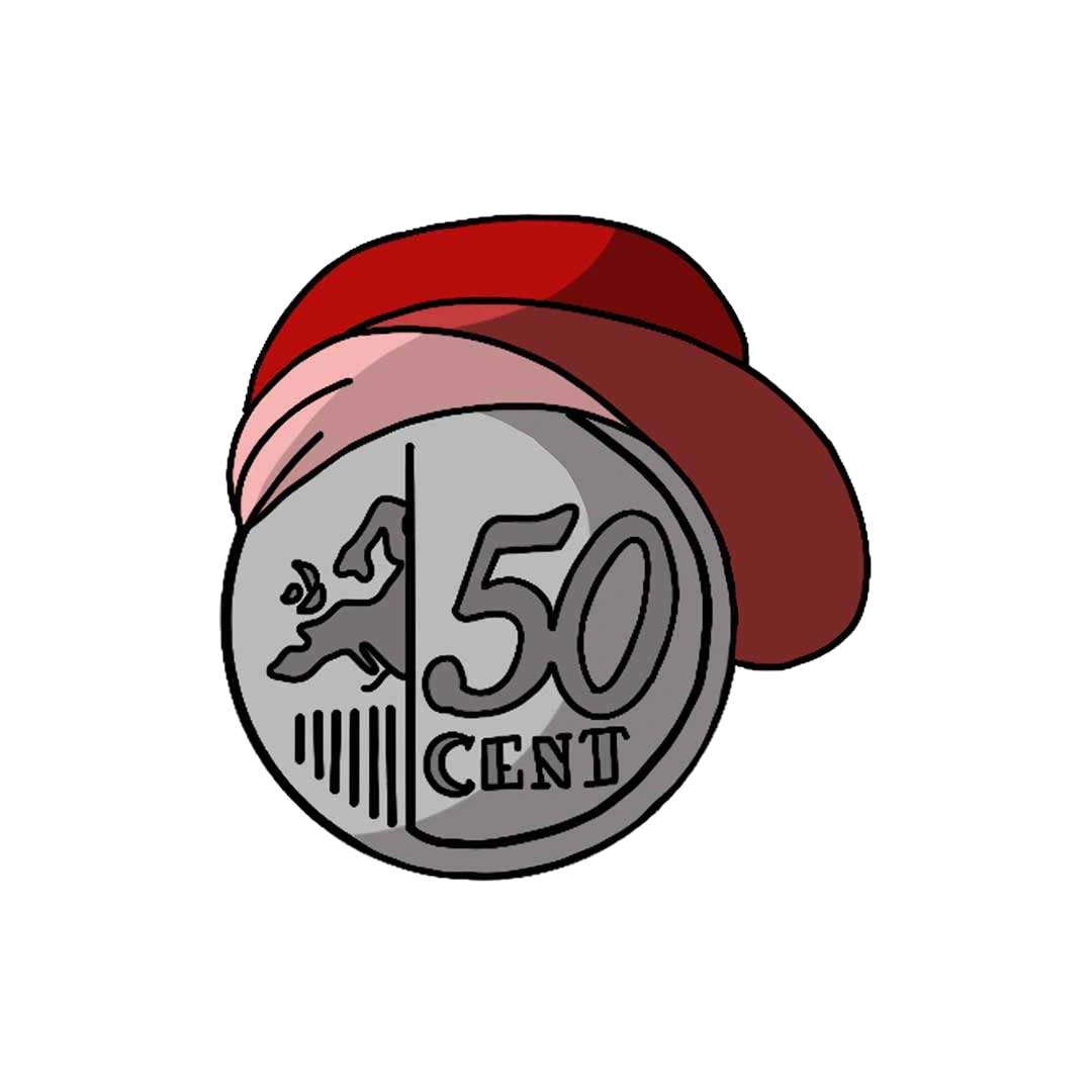 50 Cent Sticker